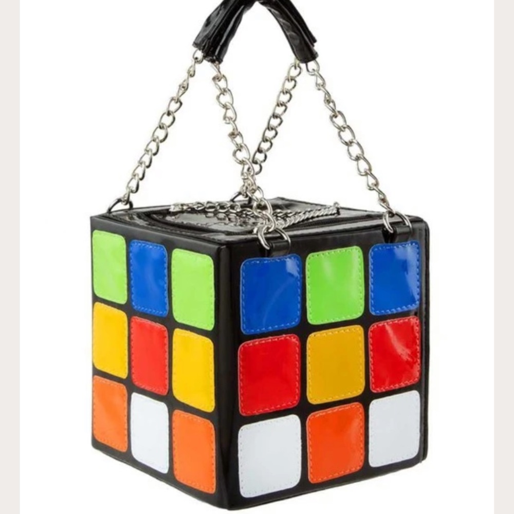 Rubik’s Cube Purse